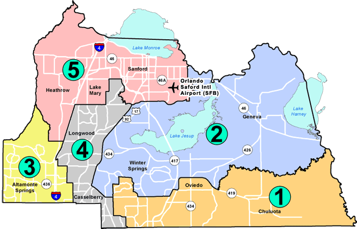 District Teams Map